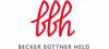 Logo Becker Büttner Held Rechtsanwälte · Steuerberater · Unternehmensberater | PartGmbB